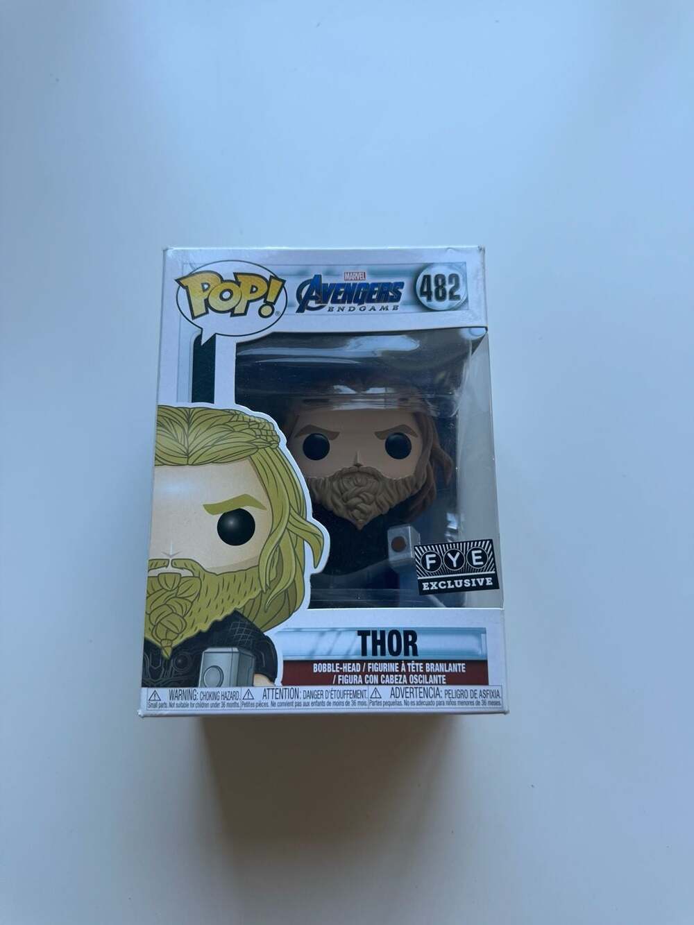 Funko Pop! Marvel Avengers Endgame Thor #482 FYE Exclusive Vinyl Figure